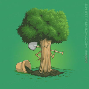 Shirts Magnets / 3"x3" / Irish Green Plant A Tree