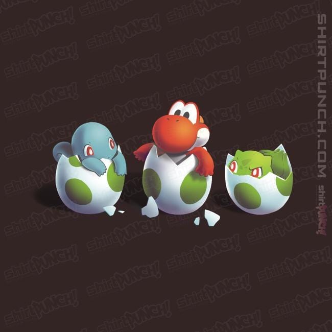 Shirts Magnets / 3"x3" / Dark Chocolate Start With Yoshi