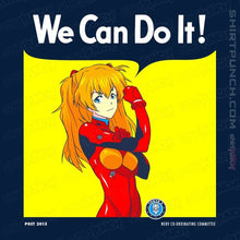 Load image into Gallery viewer, Shirts Magnets / 3&quot;x3&quot; / Navy We Can Do It Shinji
