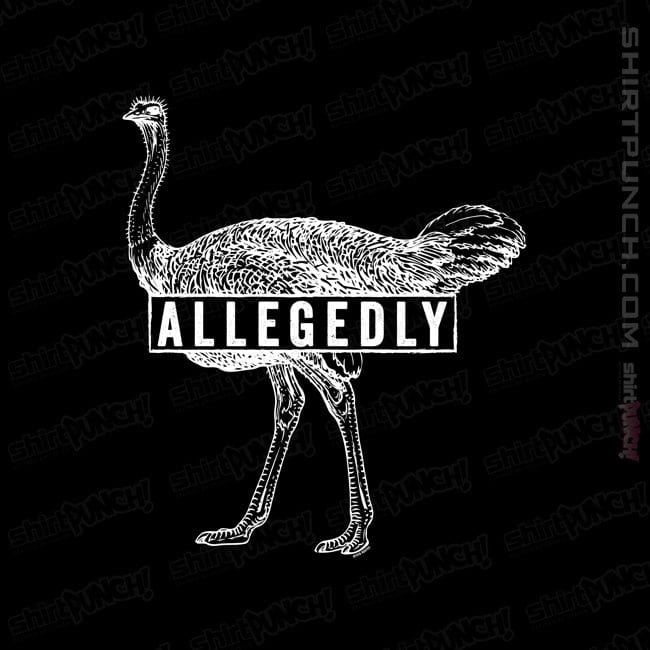 Secret_Shirts Magnets / 3"x3" / Black Ostrich