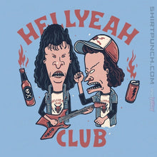 Load image into Gallery viewer, Daily_Deal_Shirts Magnets / 3&quot;x3&quot; / Powder Blue Hellyeah Club

