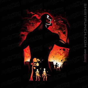 Shirts Magnets / 3"x3" / Black Colossal Titan