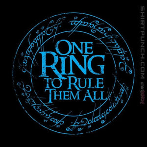 Shirts Magnets / 3"x3" / Black The One Ring