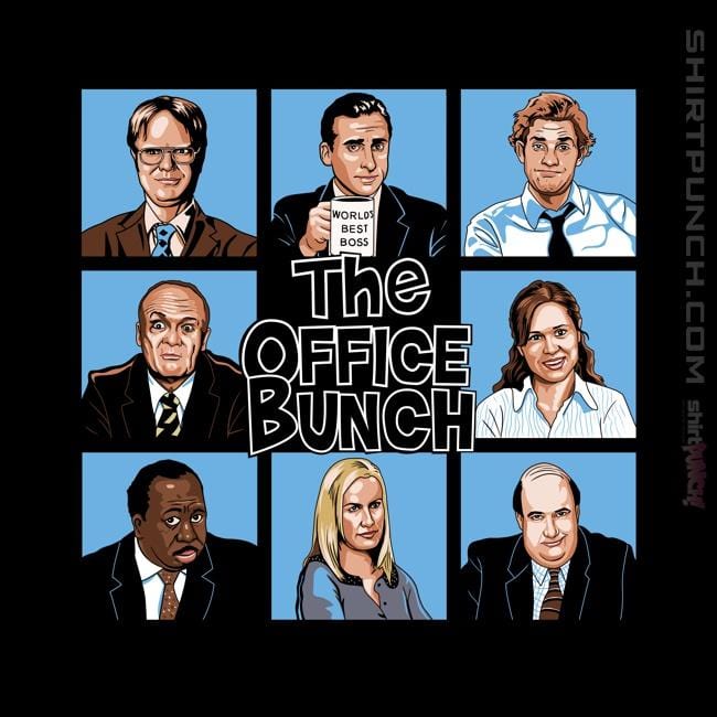 Shirts Magnets / 3"x3" / Black The Office Bunch