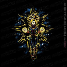 Load image into Gallery viewer, Shirts Magnets / 3&quot;x3&quot; / Black Captain Saiyan
