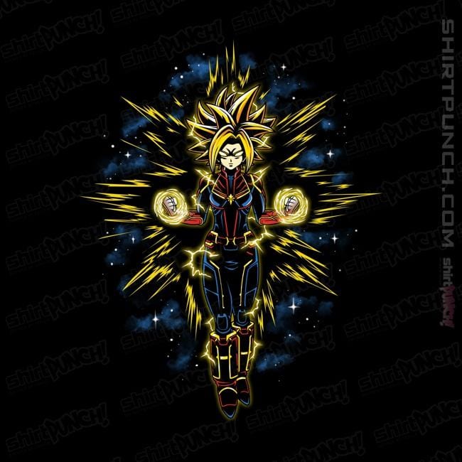 Shirts Magnets / 3"x3" / Black Captain Saiyan