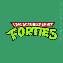 Load image into Gallery viewer, Shirts Magnets / 3&quot;x3&quot; / Irish Green I Am Actually In My Forties
