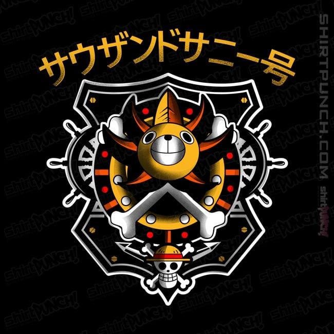 Shirts Magnets / 3"x3" / Black Thousand Sunny