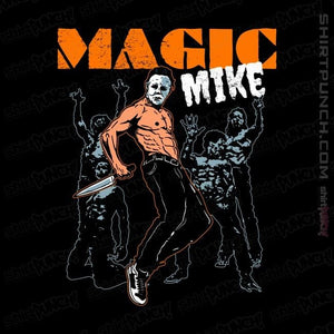 Secret_Shirts Magnets / 3"x3" / Black Magic Mike