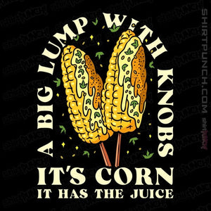 Secret_Shirts Magnets / 3"x3" / Black It's Corn