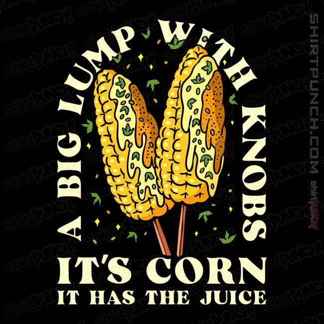 Secret_Shirts Magnets / 3"x3" / Black It's Corn