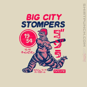 Shirts Magnets / 3"x3" / Natural Big City Stompers
