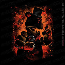 Load image into Gallery viewer, Daily_Deal_Shirts Magnets / 3&quot;x3&quot; / Black The Animatronic Bear
