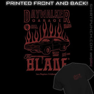 Sold_Out_Shirts Magnets / 3"x3" / Black Daywalker Garage