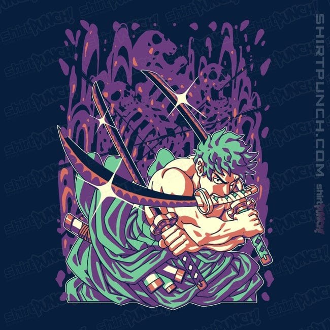 Secret_Shirts Magnets / 3"x3" / Navy Zoro