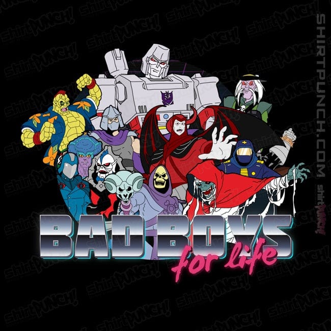 Secret_Shirts Magnets / 3"x3" / Black Bad Boys For Life