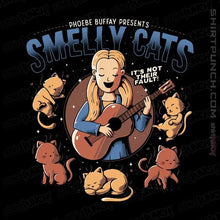 Load image into Gallery viewer, Shirts Magnets / 3&quot;x3&quot; / Black Smelly Cats
