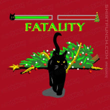 Load image into Gallery viewer, Daily_Deal_Shirts Magnets / 3&quot;x3&quot; / Red Christmas Kombat
