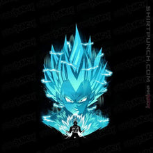 Load image into Gallery viewer, Shirts Magnets / 3&quot;x3&quot; / Black Super Saiyan Blue
