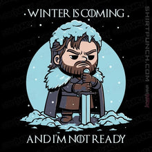 Load image into Gallery viewer, Secret_Shirts Magnets / 3&quot;x3&quot; / Black The Cold Is Coming

