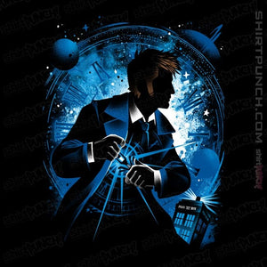 Daily_Deal_Shirts Magnets / 3"x3" / Black The 14th Doctor