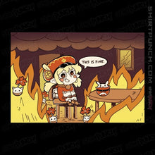 Load image into Gallery viewer, Secret_Shirts Magnets / 3&quot;x3&quot; / Black Bomb Is Fine
