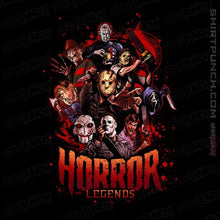 Load image into Gallery viewer, Shirts Magnets / 3&quot;x3&quot; / Black The Horror Legends
