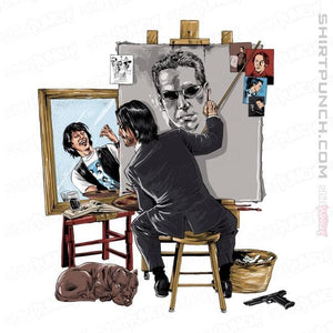Secret_Shirts Magnets / 3"x3" / White Keanu Portrait