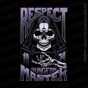 Secret_Shirts Magnets / 3"x3" / Black Respect The DM