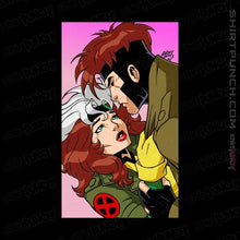 Load image into Gallery viewer, Shirts Magnets / 3&quot;x3&quot; / Black Rogue And Gambit
