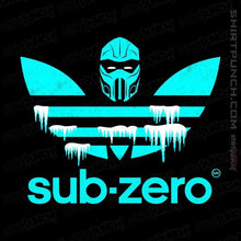 Load image into Gallery viewer, Shirts Magnets / 3&quot;x3&quot; / Black Sub-Zero
