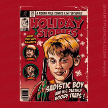 Load image into Gallery viewer, Daily_Deal_Shirts Magnets / 3&quot;x3&quot; / Red Holiday Stories
