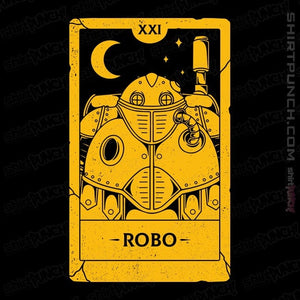 Shirts Magnets / 3"x3" / Black Robo Tarot Card