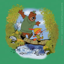 Load image into Gallery viewer, Daily_Deal_Shirts Magnets / 3&quot;x3&quot; / Irish Green Sherwood Awaits
