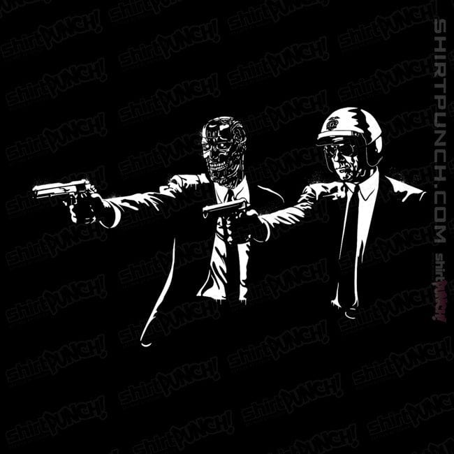 Shirts Magnets / 3"x3" / Black Terminator Fiction