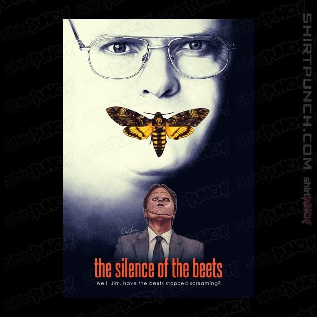Secret_Shirts Magnets / 3"x3" / Black The Silence Of The Beets