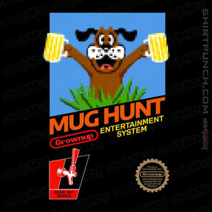 Secret_Shirts Magnets / 3"x3" / Black Mug Hunt