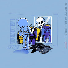 Load image into Gallery viewer, Shirts Magnets / 3&quot;x3&quot; / Powder Blue Skull Style
