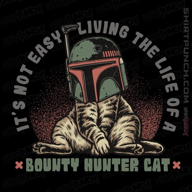 Daily_Deal_Shirts Magnets / 3"x3" / Black Boba Cat