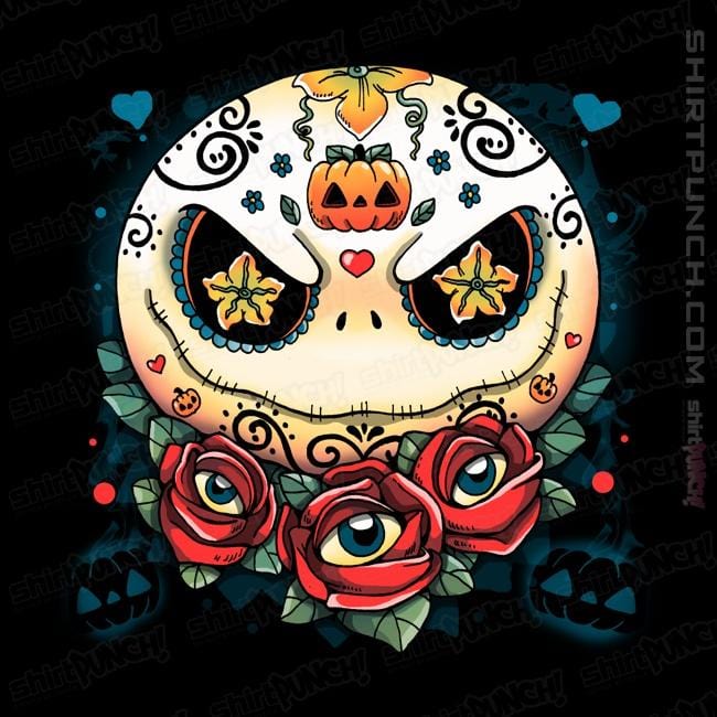 Shirts Magnets / 3"x3" / Black Jack Calavera