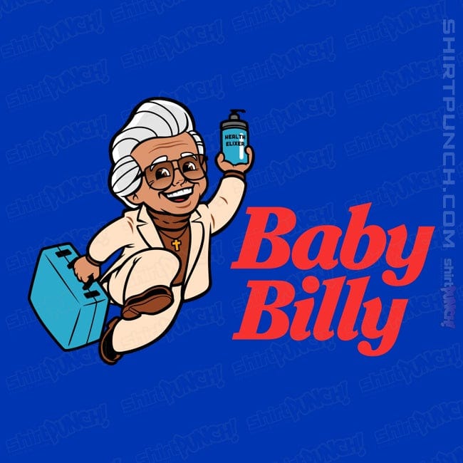Daily_Deal_Shirts Magnets / 3"x3" / Royal Blue Big Baby Billy