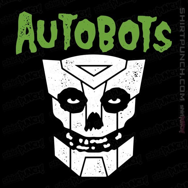 Secret_Shirts Magnets / 3"x3" / Black Punk Robot
