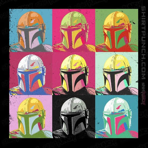 Daily_Deal_Shirts Magnets / 3"x3" / Black Mando Monroe