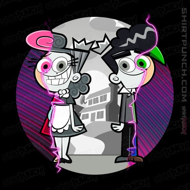 Secret_Shirts Magnets / 3"x3" / Black Fairly Odd Wanda