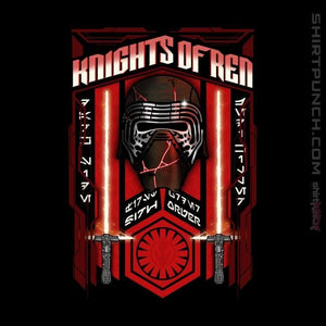 Shirts Magnets / 3"x3" / Black Knights Of Ren