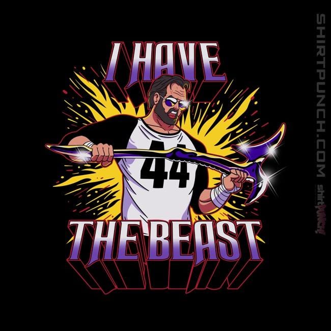 Shirts Magnets / 3"x3" / Black I Have The Beast