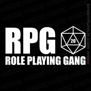 Shirts Magnets / 3"x3" / Black Role Playing Gang