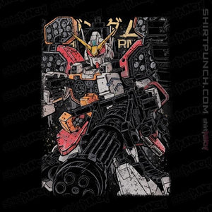 Daily_Deal_Shirts Magnets / 3"x3" / Black Gundam Heavyarms