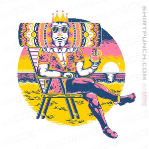 Secret_Shirts Magnets / 3"x3" / White A King's Rest