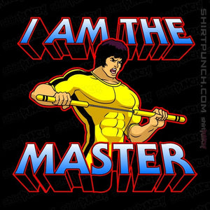 Shirts Magnets / 3"x3" / Black Bruce Lee Man